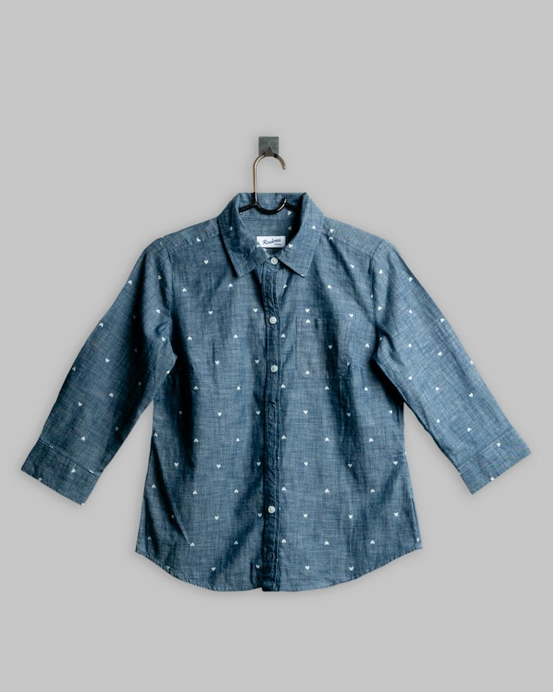 Chemise homme en jean, taille L