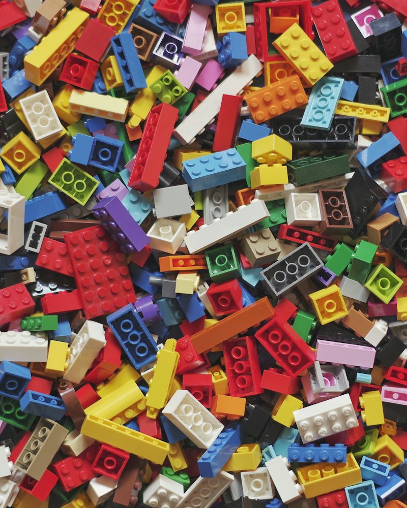 Grande boîte de Lego (2 kg)